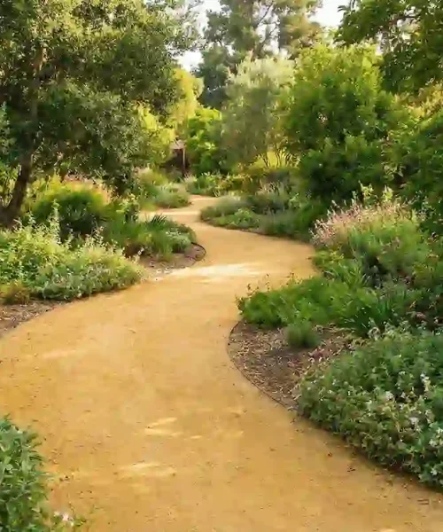 camino de maicillo para jardin