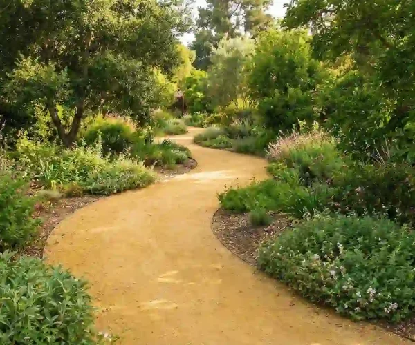 camino de maicillo para jardin